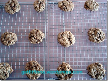 Oatmeal Raisin Cookies October 1 2012